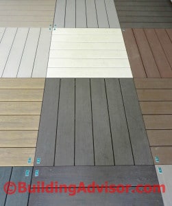 A vast array of composite and plastic decking options promise wood-like appearance with minimal maintenance.