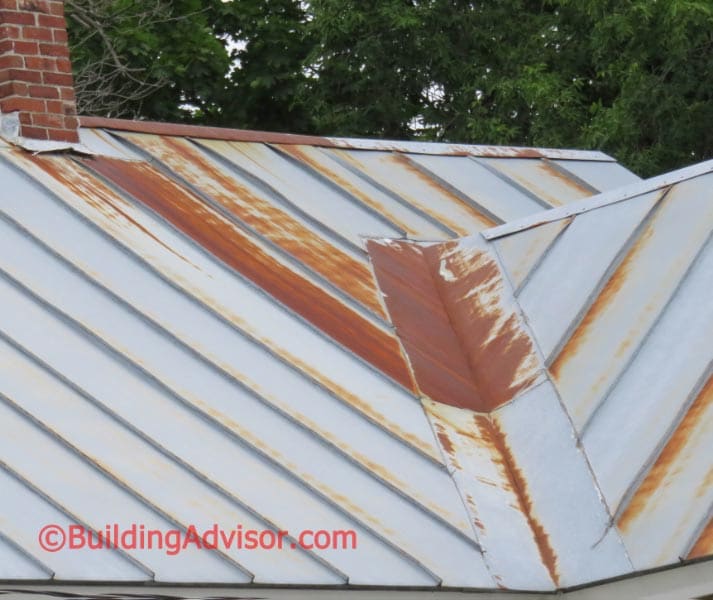 Rusty & Galvanized Used Roofing Metal