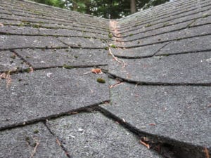 Roof valleys trap debris causing moisture problems.