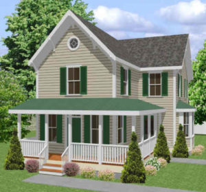 Attractive modular design from Huntington Homes, VT. can save money.