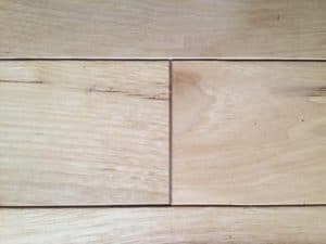 Beveled edges are required in prefinished hardwood flooring.