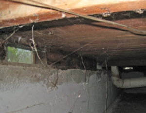 Vented crawlspaces have fewer moisture problems if sealed, insulated, and connected to the home's heating and cooling system.